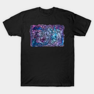 Galaxy squiggles T-Shirt